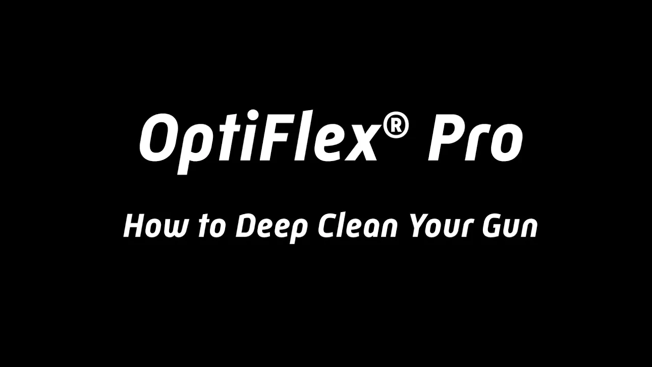How To Deep Clean Your OptiSelect Pro Gun Thumbnail